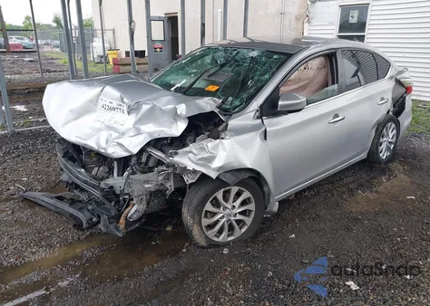 2019 Nissan Sentra Sv из США, поврежденный, VIN 3N1AB7AP8KY373219